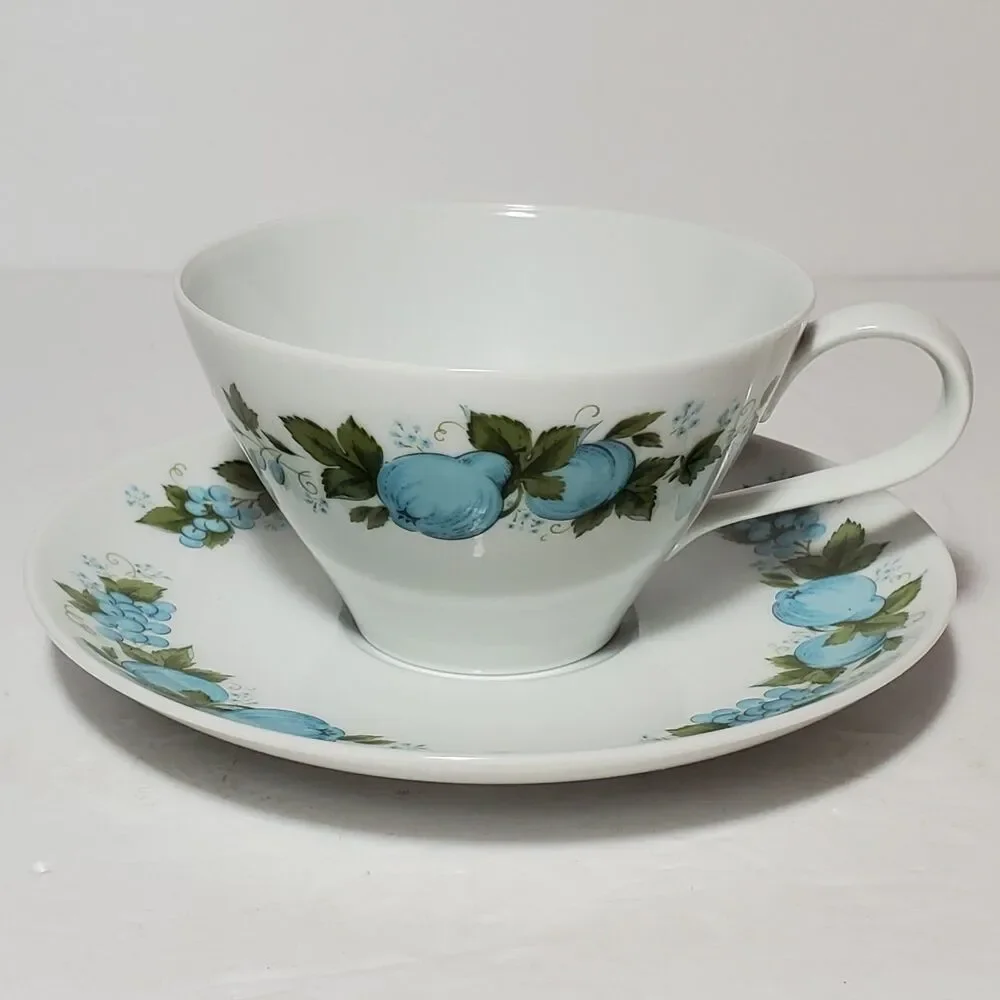 Noritake vintage blue